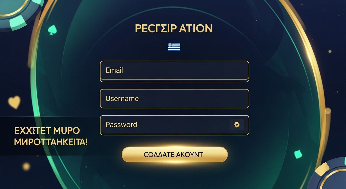 Πώς να εγγραφείτε casino account setup